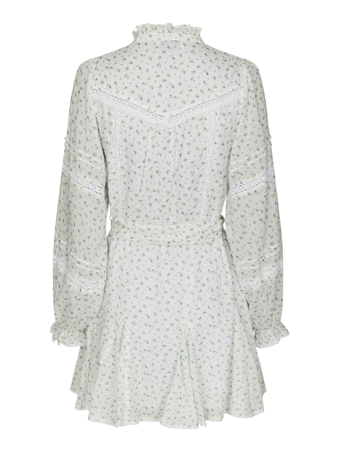 Birgitte Print Flower Dress Off White | Kjoler | Smuk