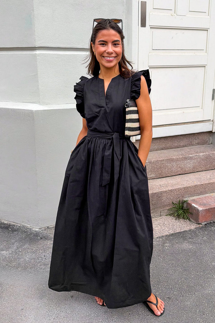 Blair - Ida Regular Sl Long Dress Black | Kjoler | Smuk
