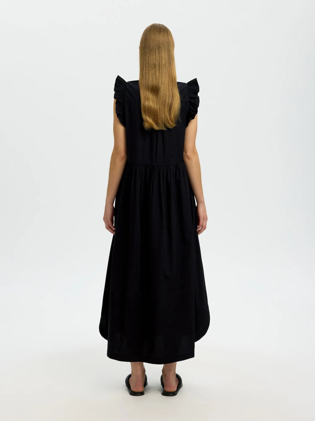 Blair - Ida Regular Sl Long Dress Black | Kjoler | Smuk