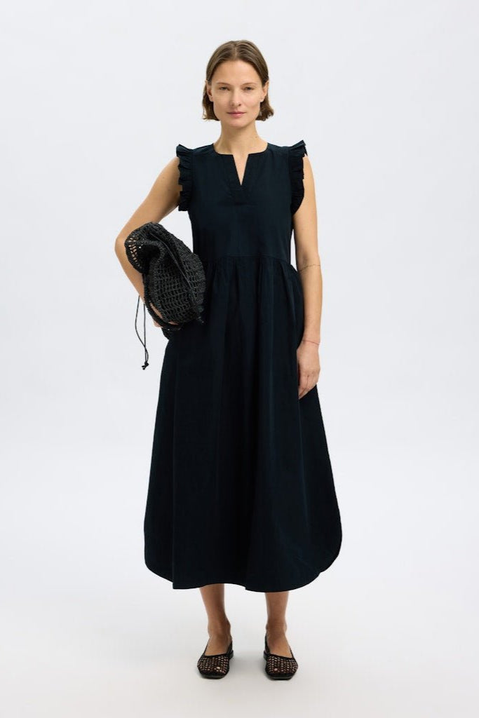 Blair - Ida Sl Long Dress Black | Kjoler | Smuk - Dameklær på nett