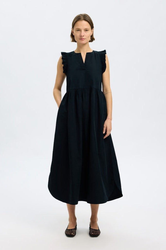 Blair - Ida Sl Long Dress Black | Kjoler | Smuk - Dameklær på nett