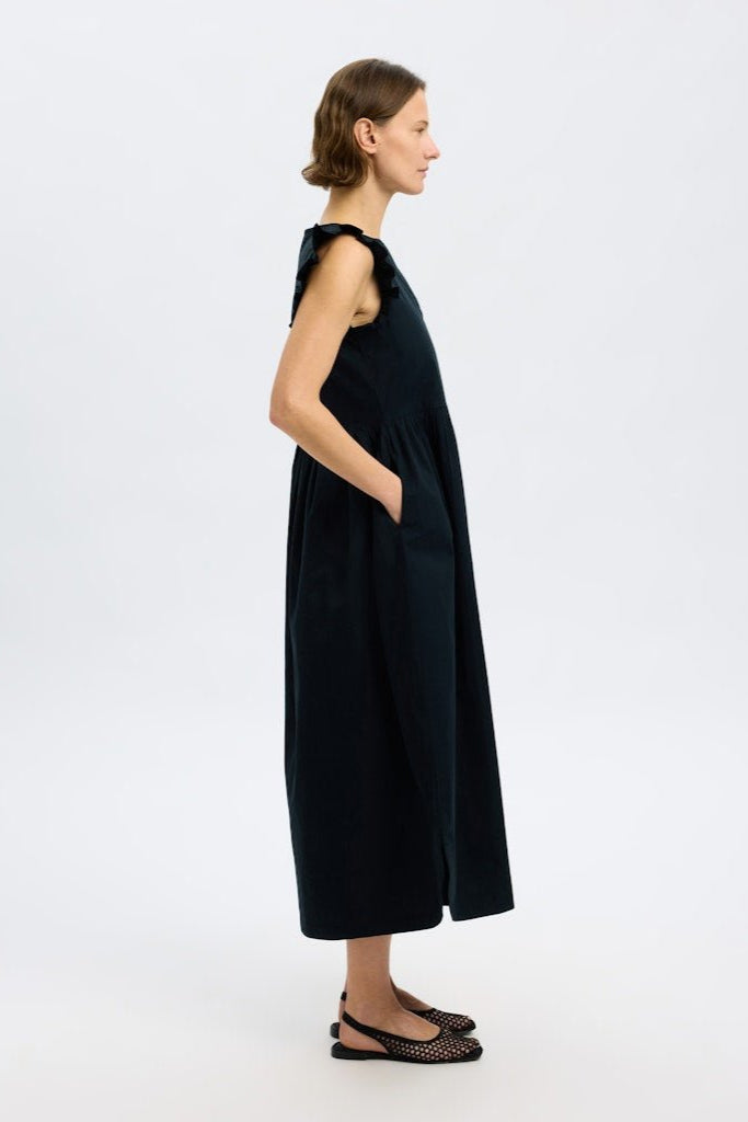 Blair - Ida Sl Long Dress Black | Kjoler | Smuk - Dameklær på nett