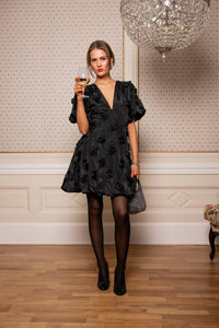 Blake Dress Black Bloom