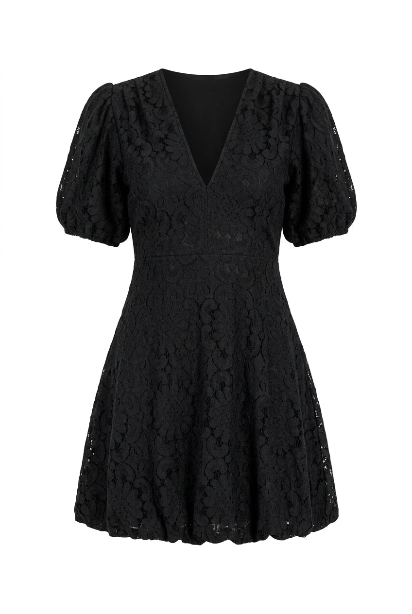 Blake Dress Noir Net | Kjoler | Smuk
