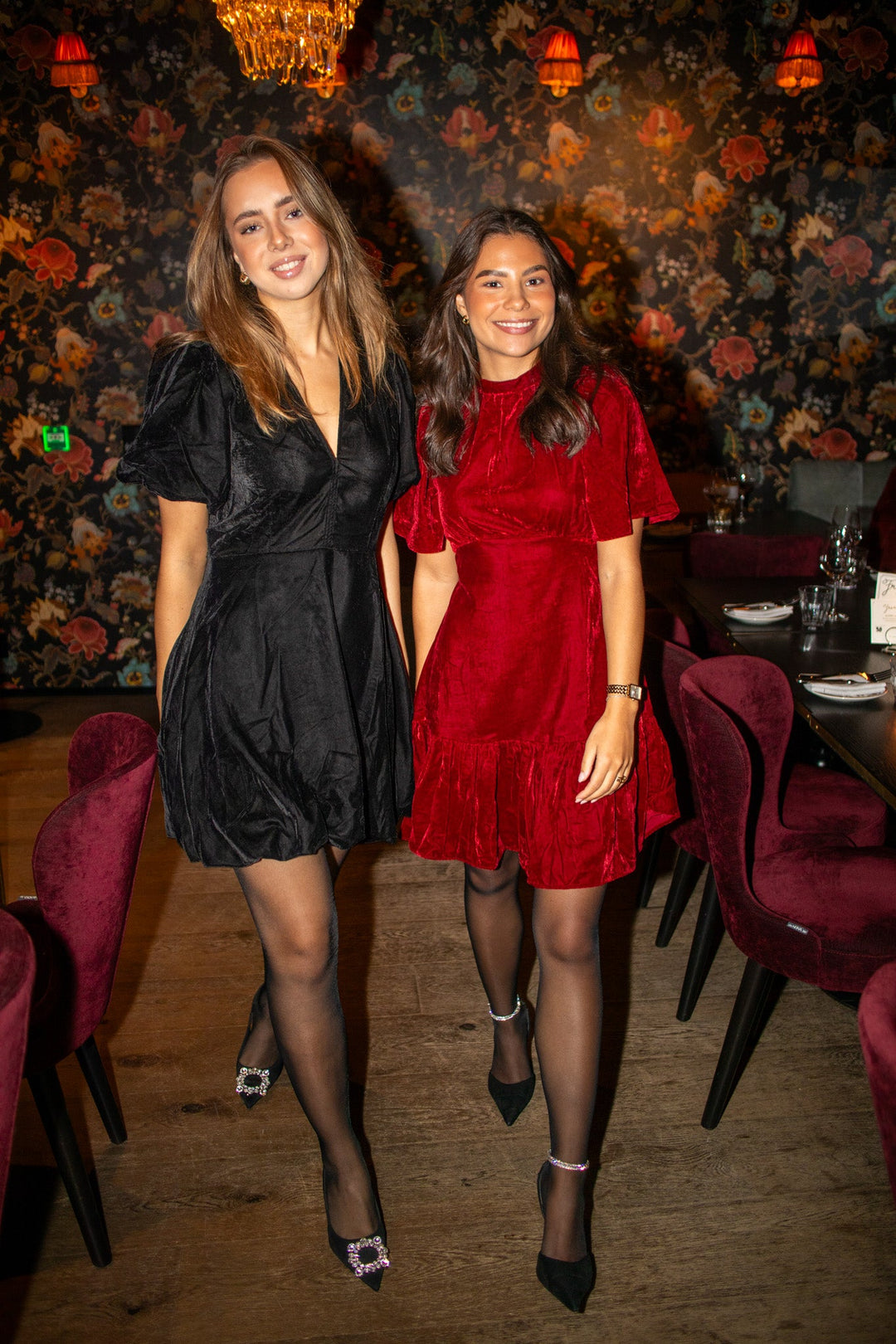 Blake Dress Velvet Black | Kjoler | Smuk - Dameklær på nett