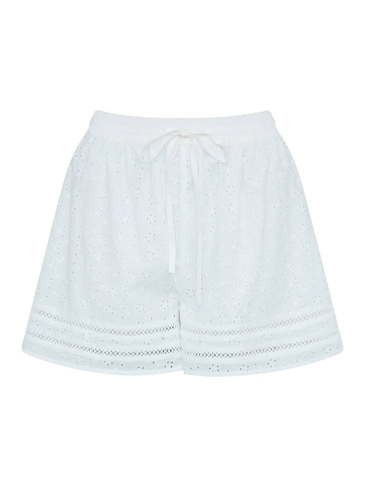 Blakely Shorts White | Shorts | Smuk