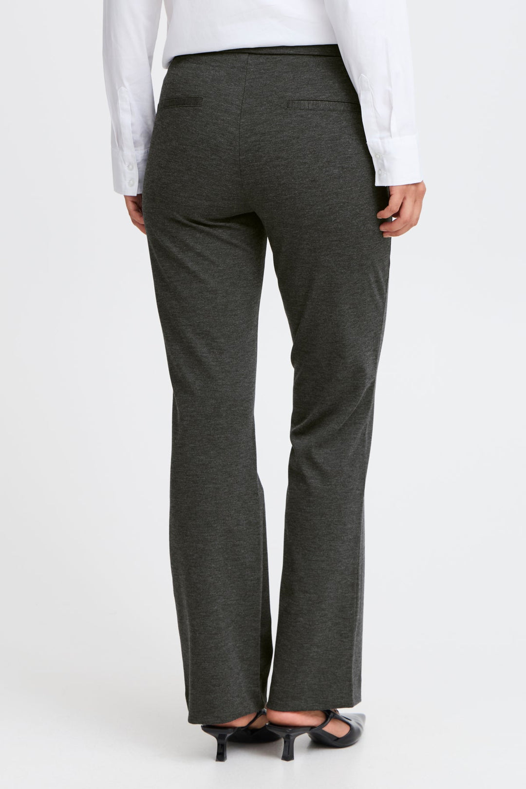 Blazer Pant Charcoal Melange | Bukser | Smuk - Dameklær på nett