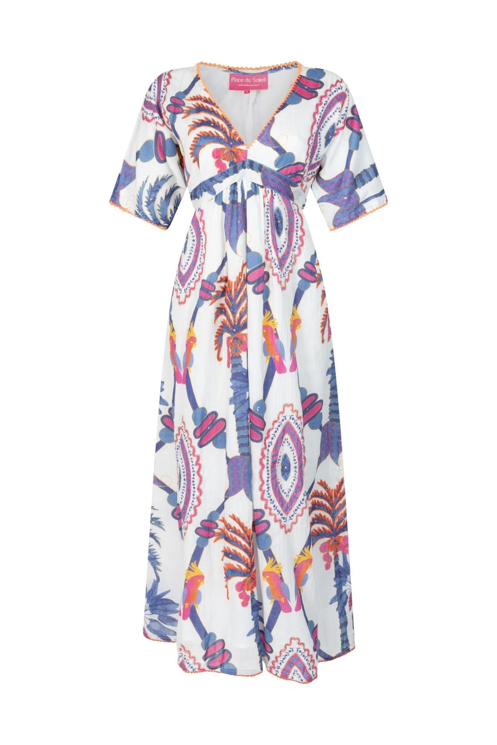 Blue Bird Long Dress Rosa | Kjoler | Smuk - Dameklær på nett