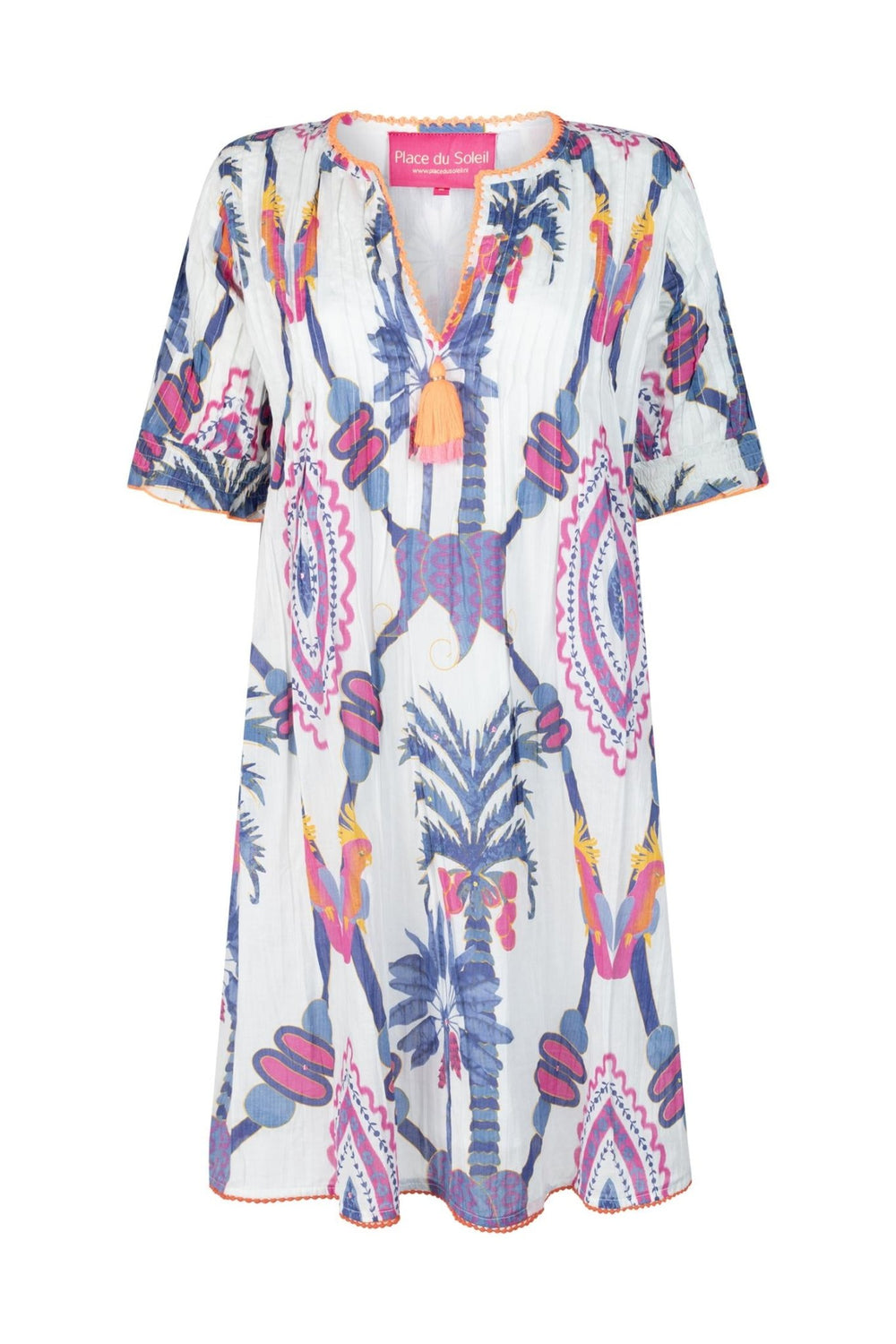Blue Birds Short Dress | Kjoler | Smuk - Dameklær på nett