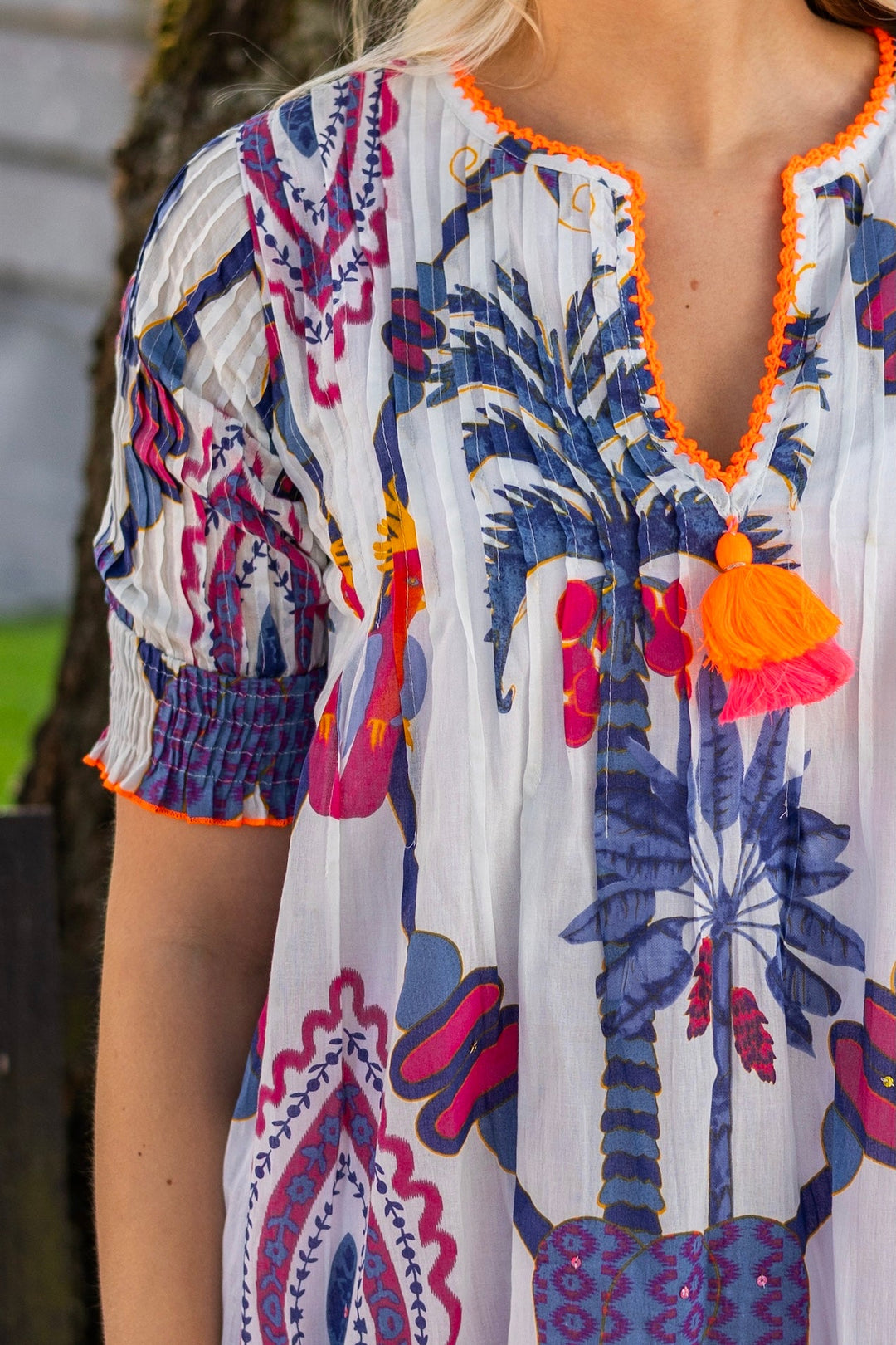 Blue Birds Short Dress | Kjoler | Smuk - Dameklær på nett