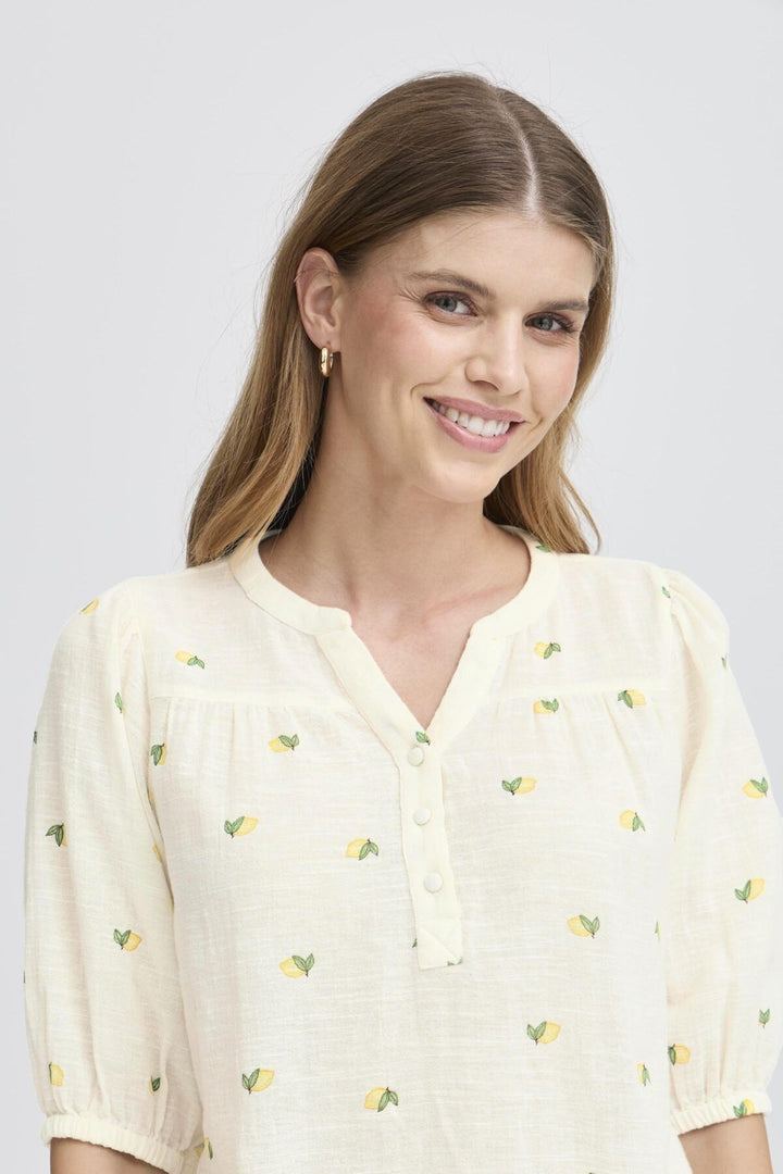 Bobbi Bl 1 Cornsilk Art | Skjorter og bluser | Smuk - Dameklær på nett