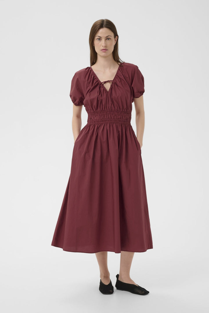 Bodilla Dress Burnt Russet | Kjoler | Smuk