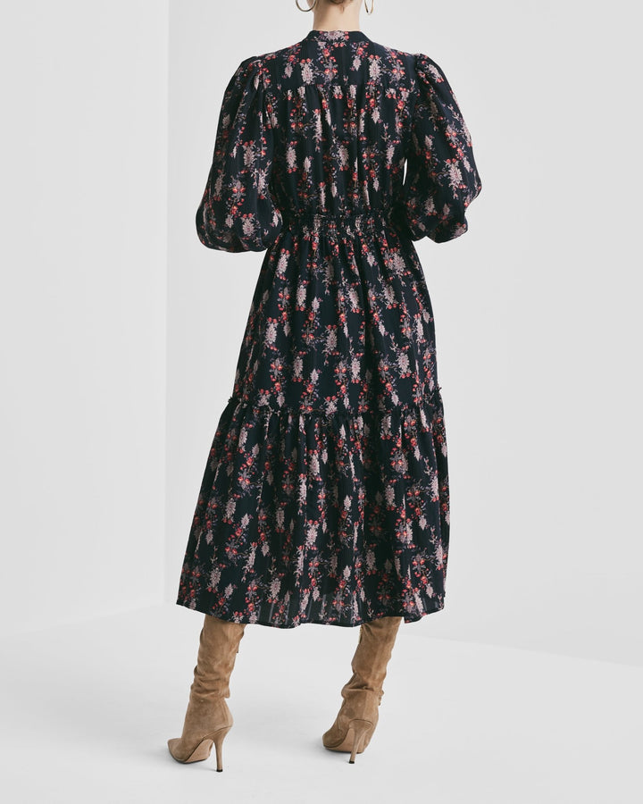 Bohemian Belt Dress Midnight Paisley | Kjoler | Smuk - Dameklær på nett