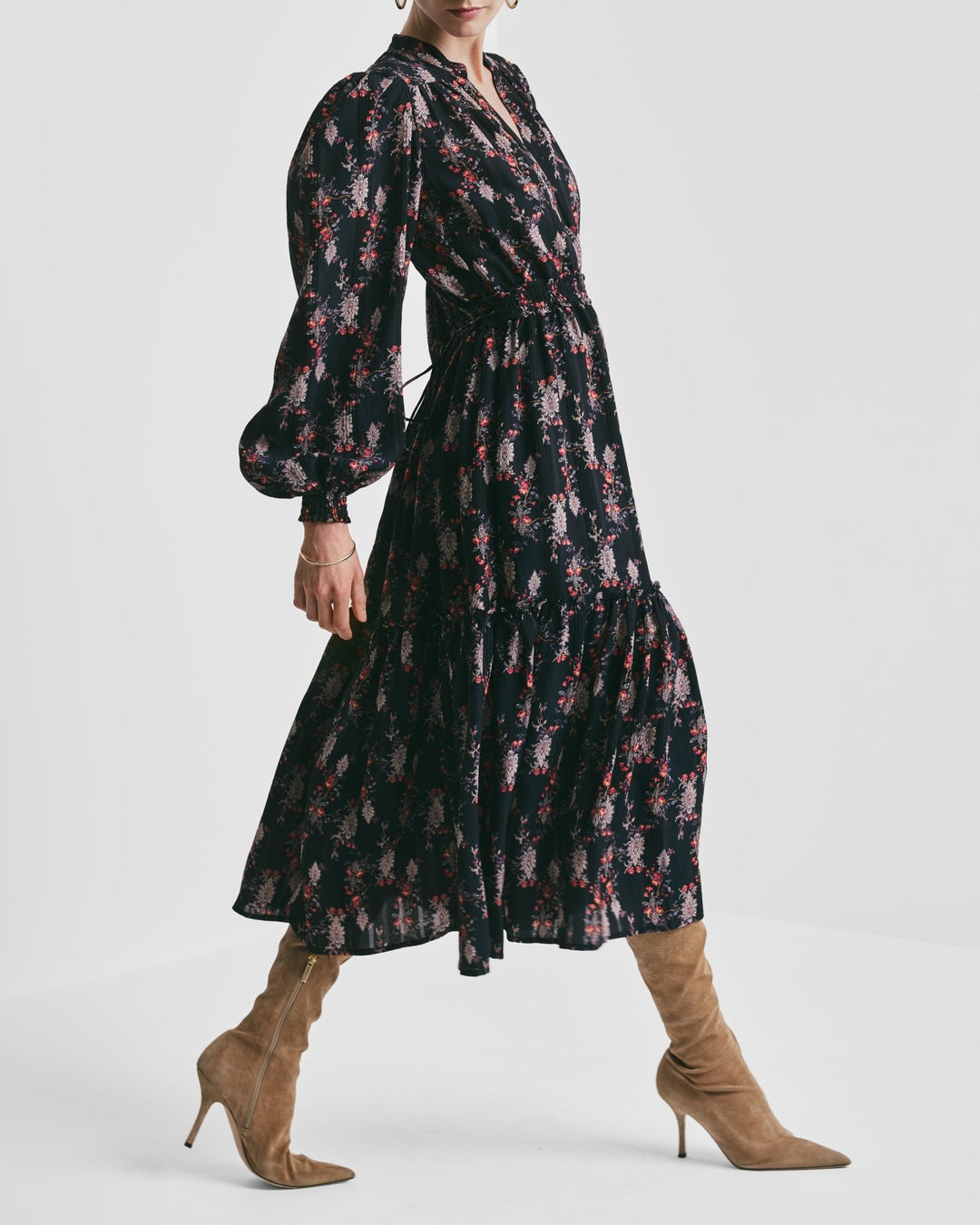 Bohemian Belt Dress Midnight Paisley | Kjoler | Smuk - Dameklær på nett