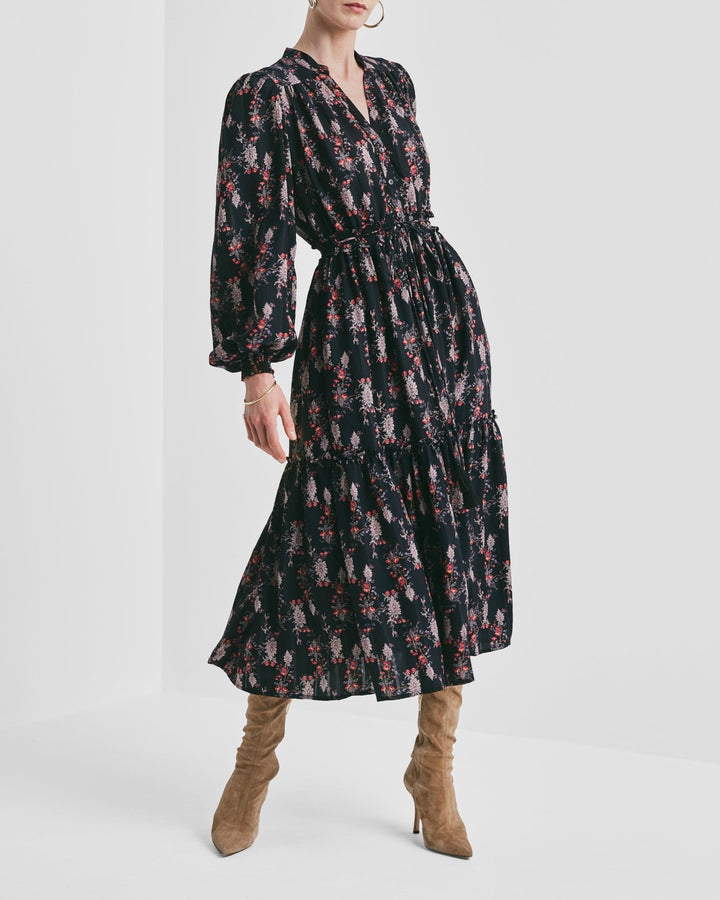 Bohemian Belt Dress Midnight Paisley | Kjoler | Smuk - Dameklær på nett