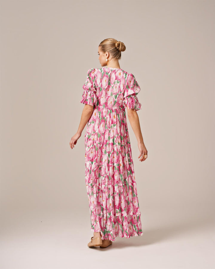 Bohemian Maxi Dress Peonies | Kjoler | Smuk - Dameklær på nett
