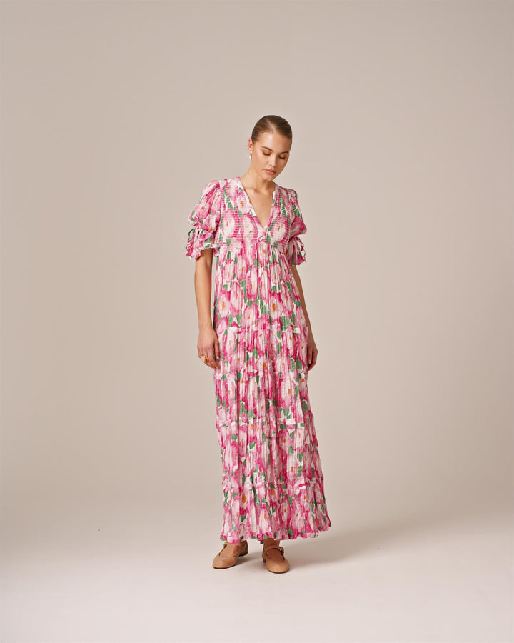 Bohemian Maxi Dress Peonies | Kjoler | Smuk - Dameklær på nett