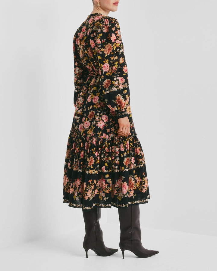 Bohemian Midi Dress Evening Field | Kjoler | Smuk