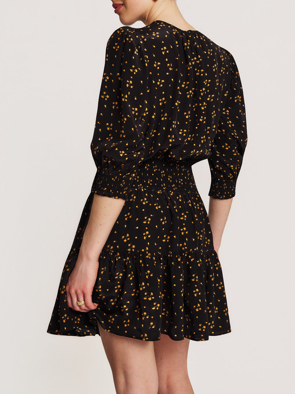 Bohemian Mini Dress Petite Flowers | Kjoler | Smuk