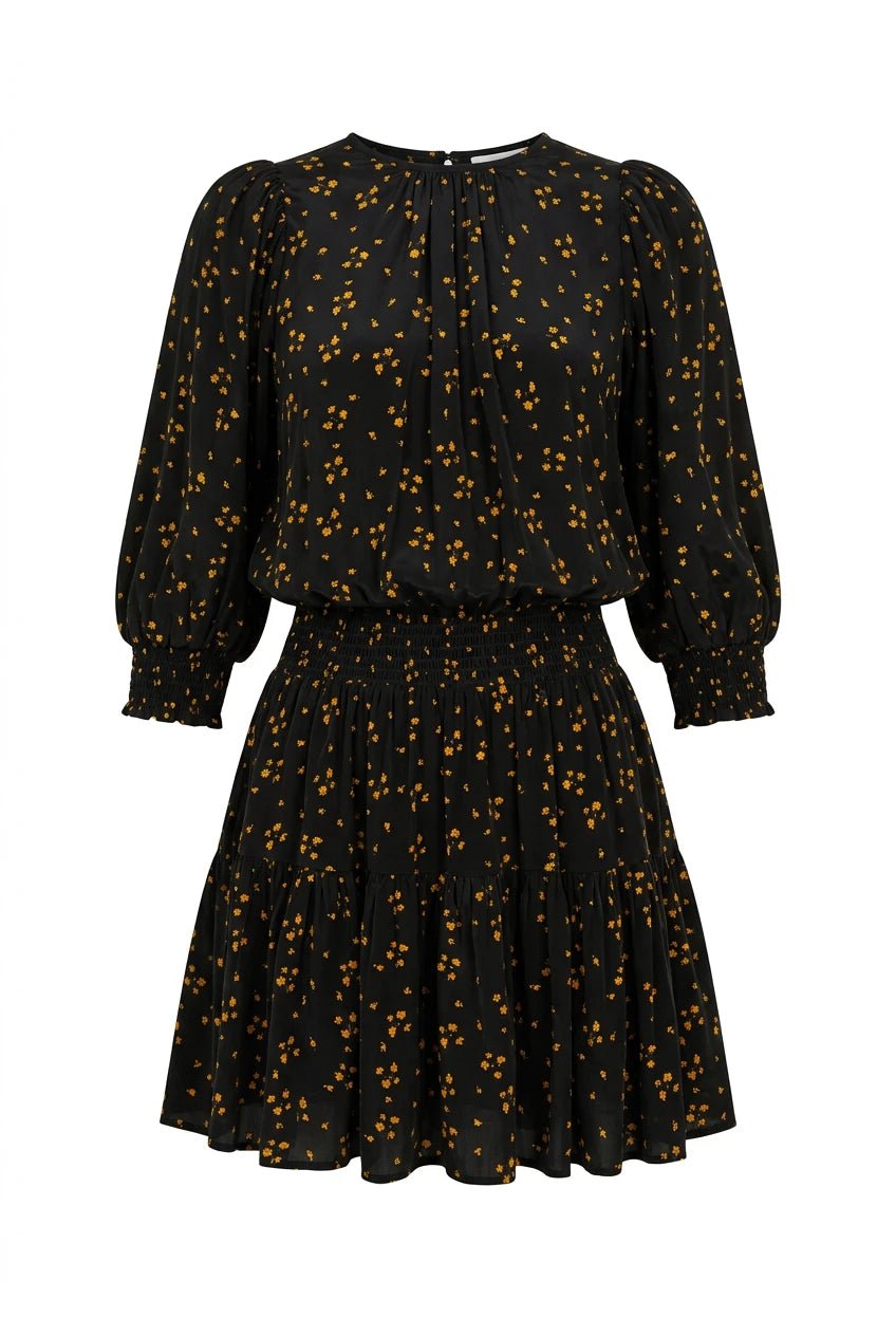 Bohemian Mini Dress Petite Flowers | Kjoler | Smuk