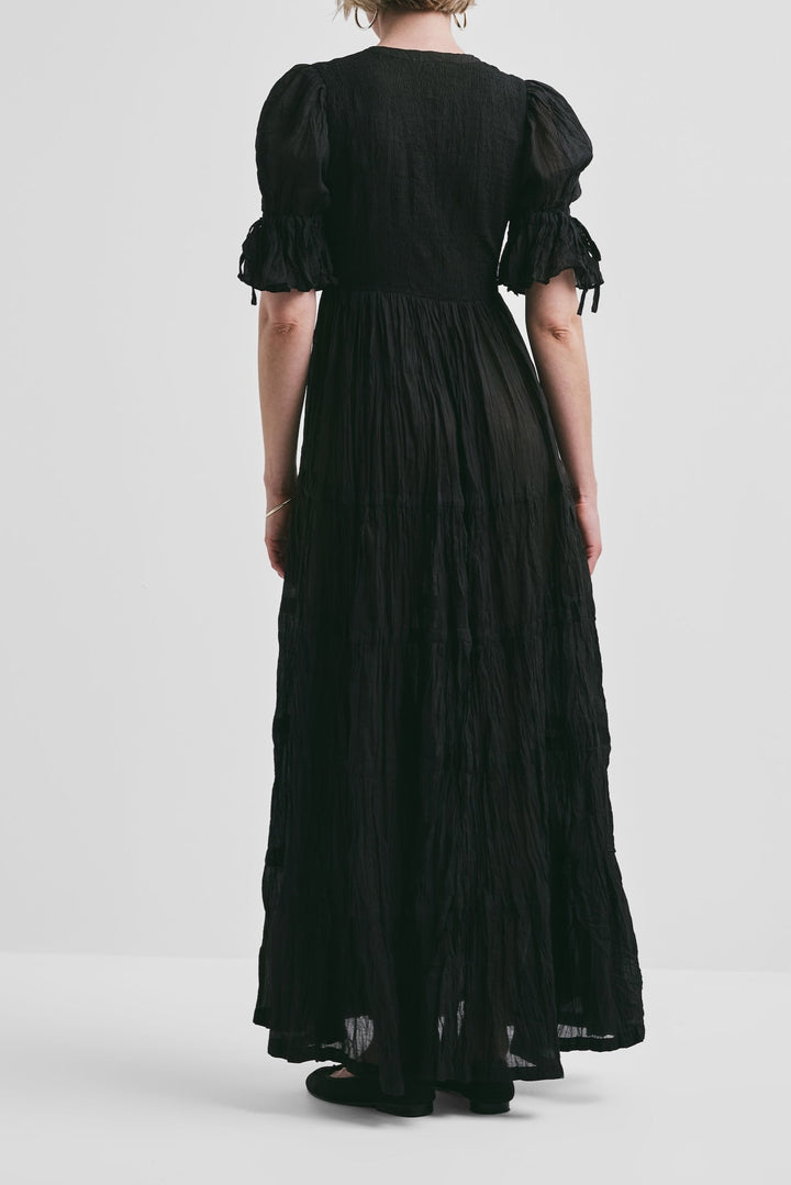 Bohemian Relaxed Dress Black | Kjoler | Smuk - Dameklær på nett