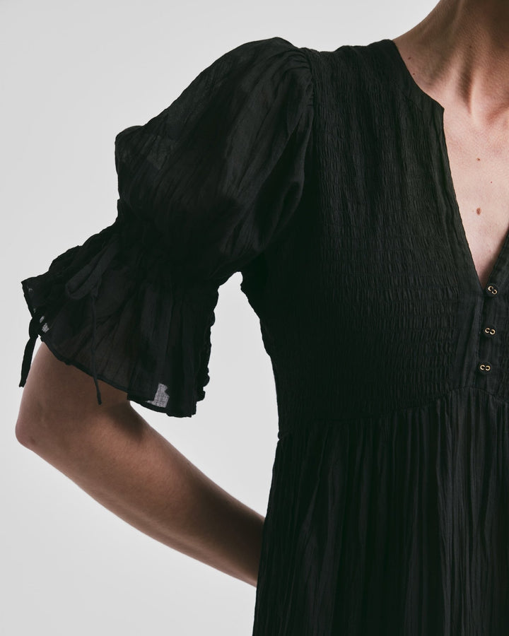 Bohemian Relaxed Dress Black | Kjoler | Smuk - Dameklær på nett