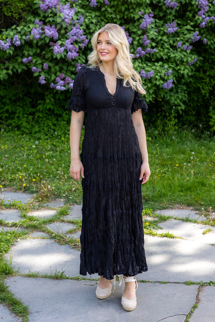 Bohemian Relaxed Dress Black | Kjoler | Smuk - Dameklær på nett