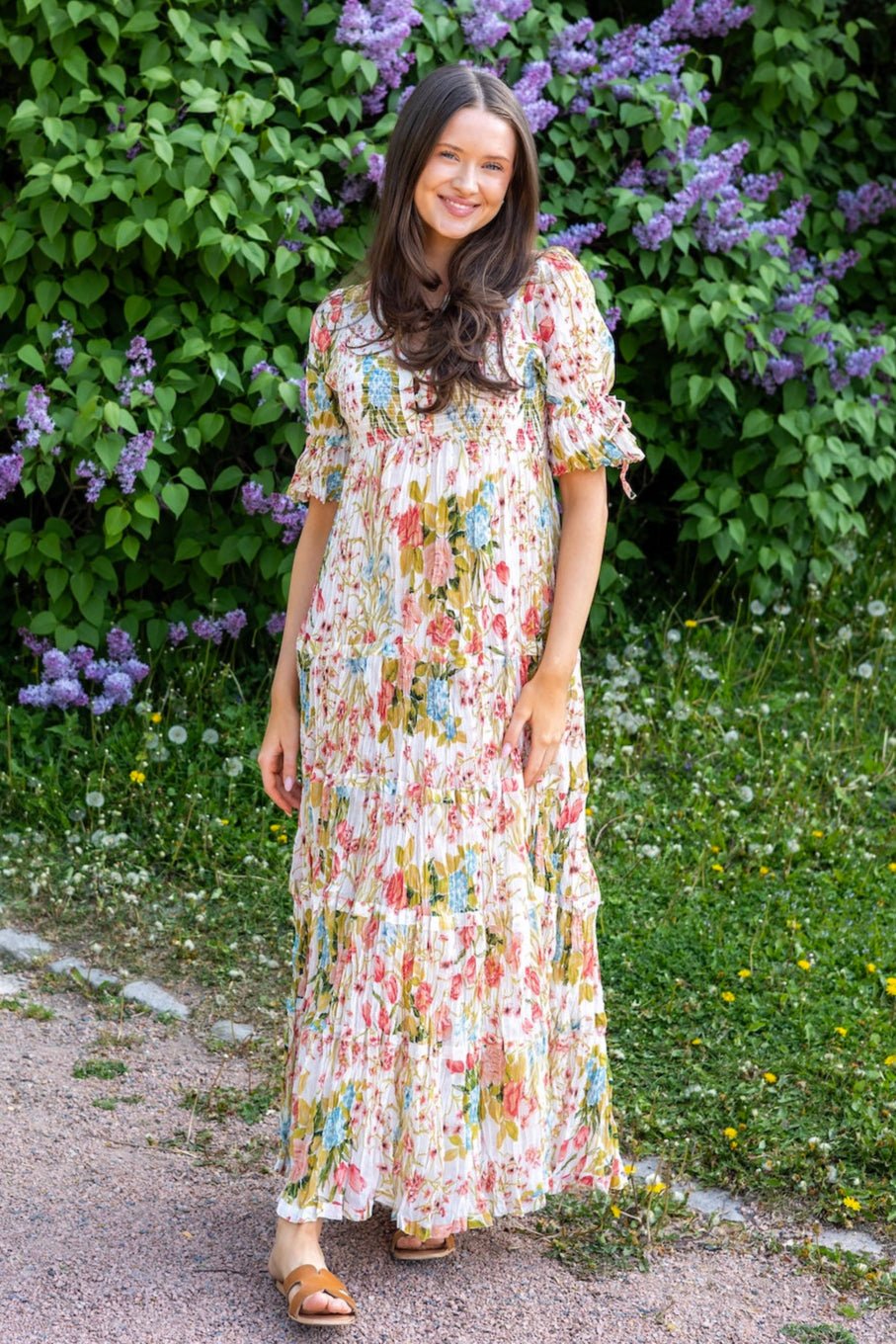 Bohemian Relaxed Dress Flower Field | Kjoler | Smuk - Dameklær på nett