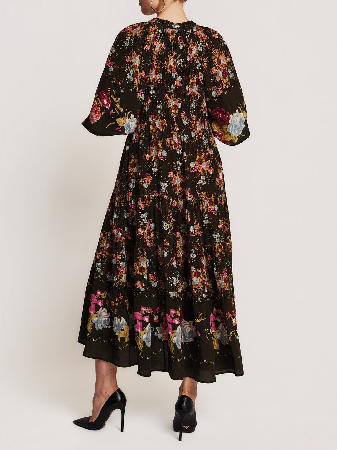 Bohemian Shift Dress Forest Bouquet | Kjoler | Smuk
