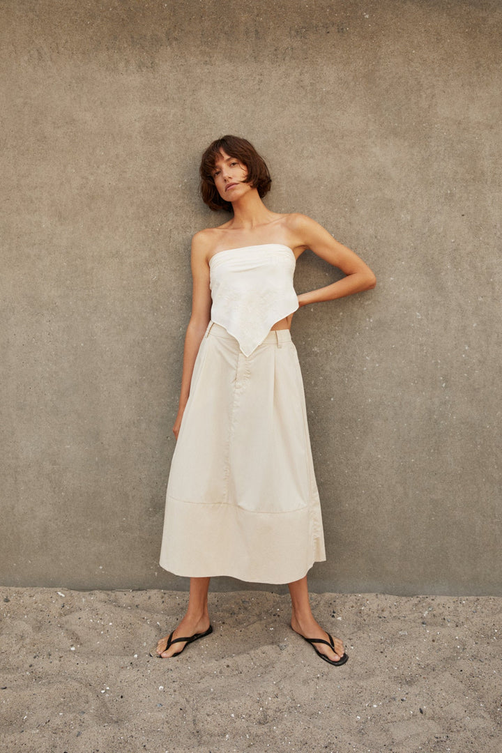Bojana Skirt French Oak | Skjørt | Smuk