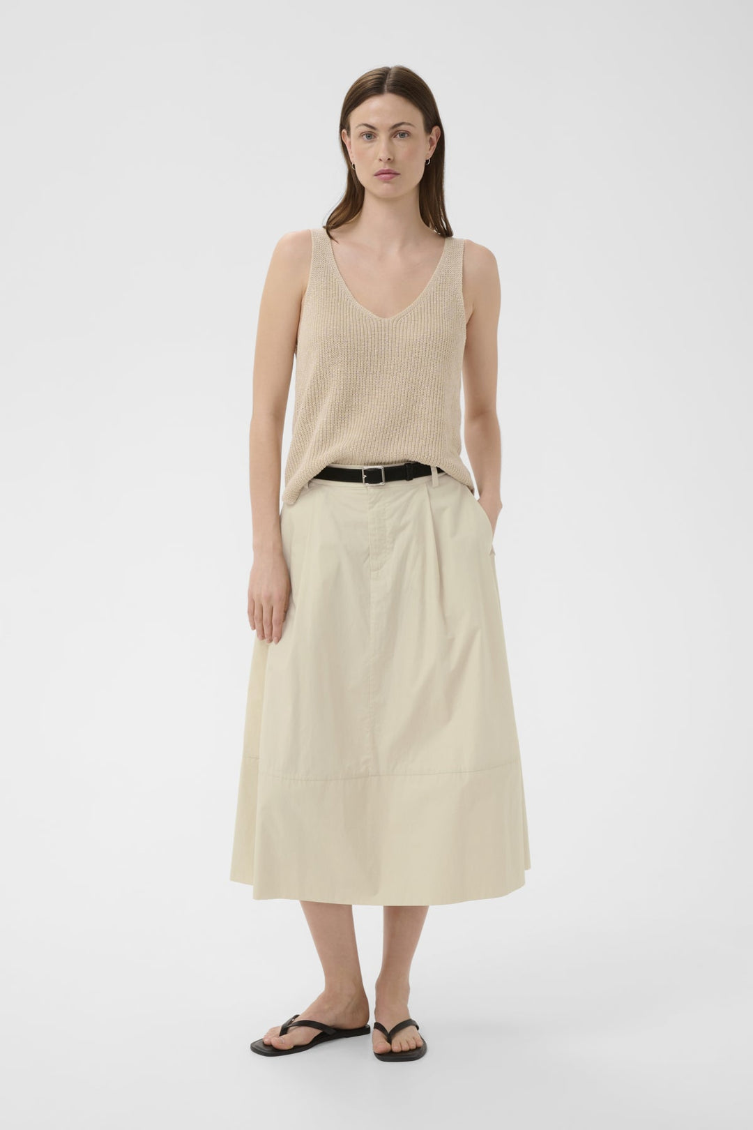 Bojana Skirt French Oak | Skjørt | Smuk