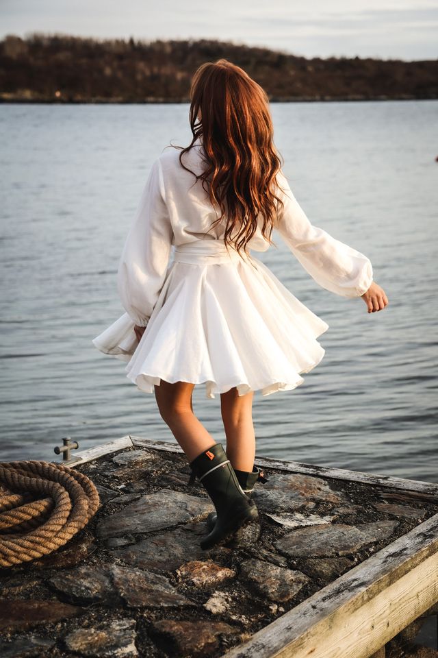 Bon Weekend Dress White | Kjoler | Smuk - Dameklær på nett