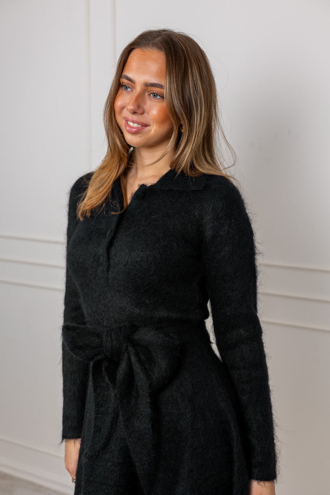 Bon Weekend Knit Dress Black | Kjoler | Smuk - Dameklær på nett