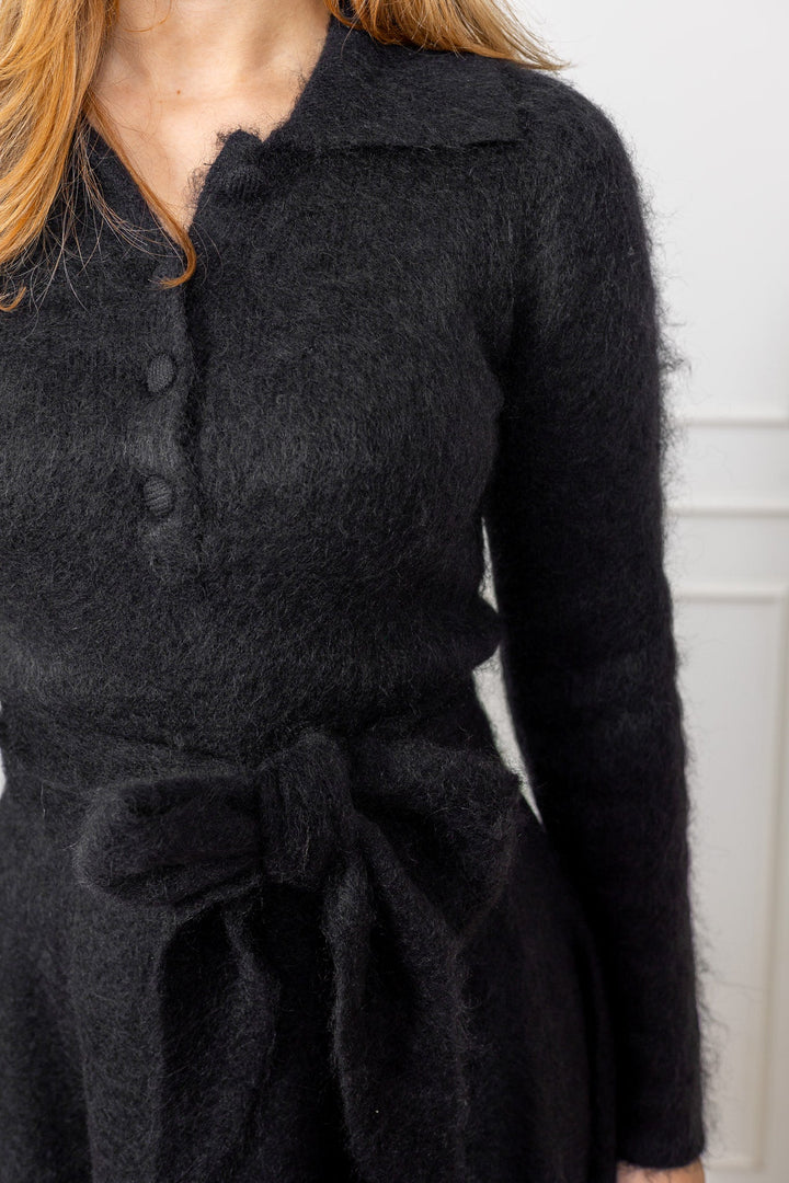 Bon Weekend Knit Dress Black | Kjoler | Smuk - Dameklær på nett