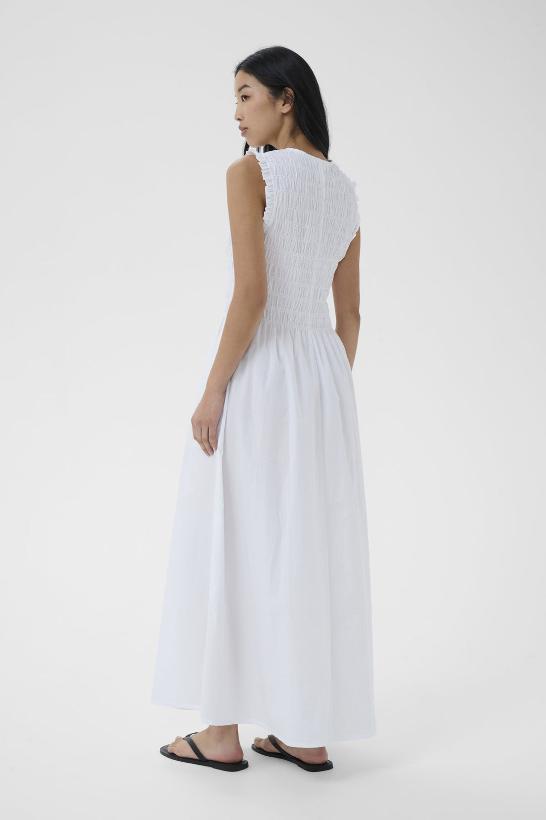 Borgnette Dress Bright White | Kjoler | Smuk