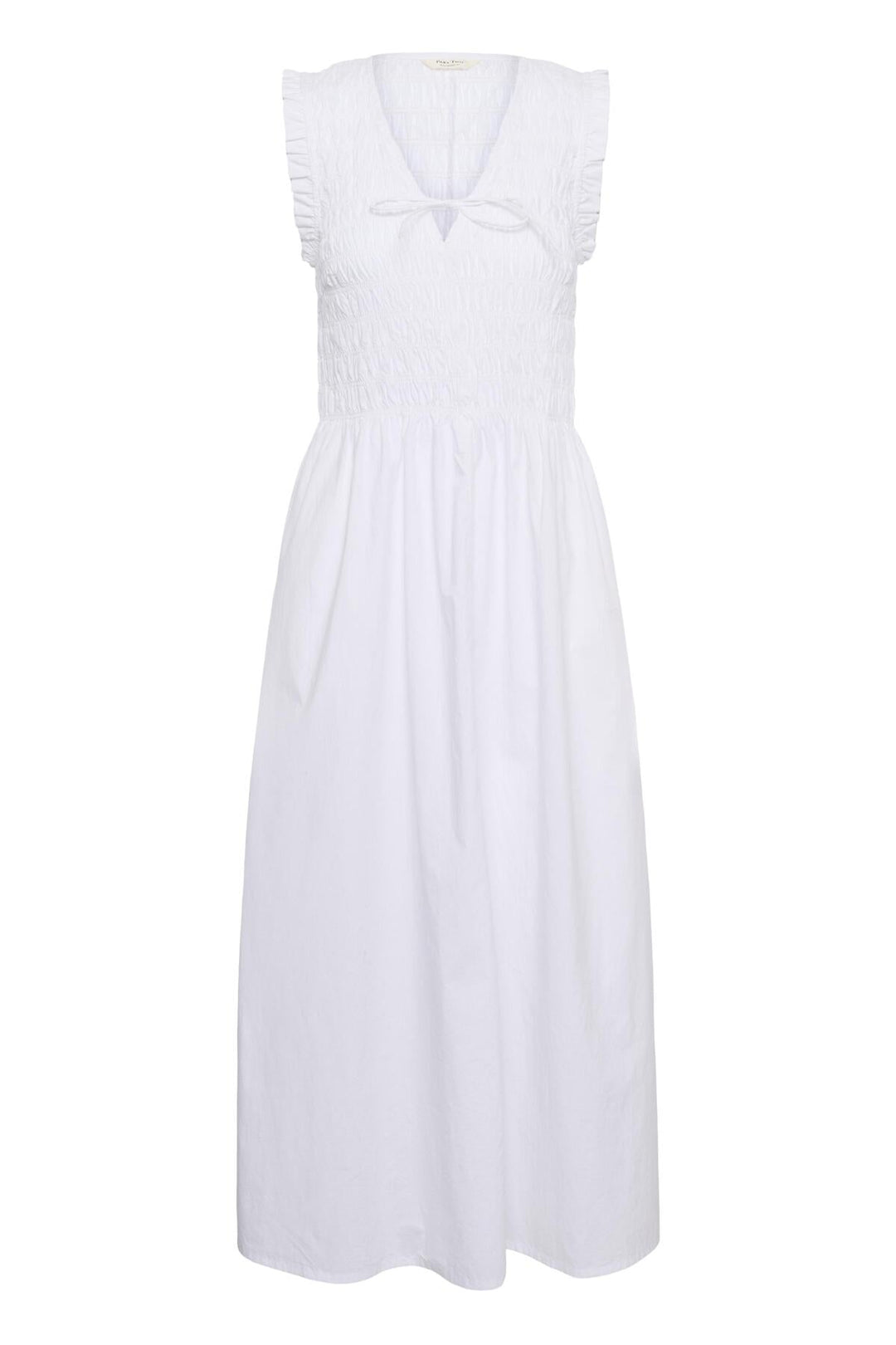 Borgnette Dress Bright White | Kjoler | Smuk
