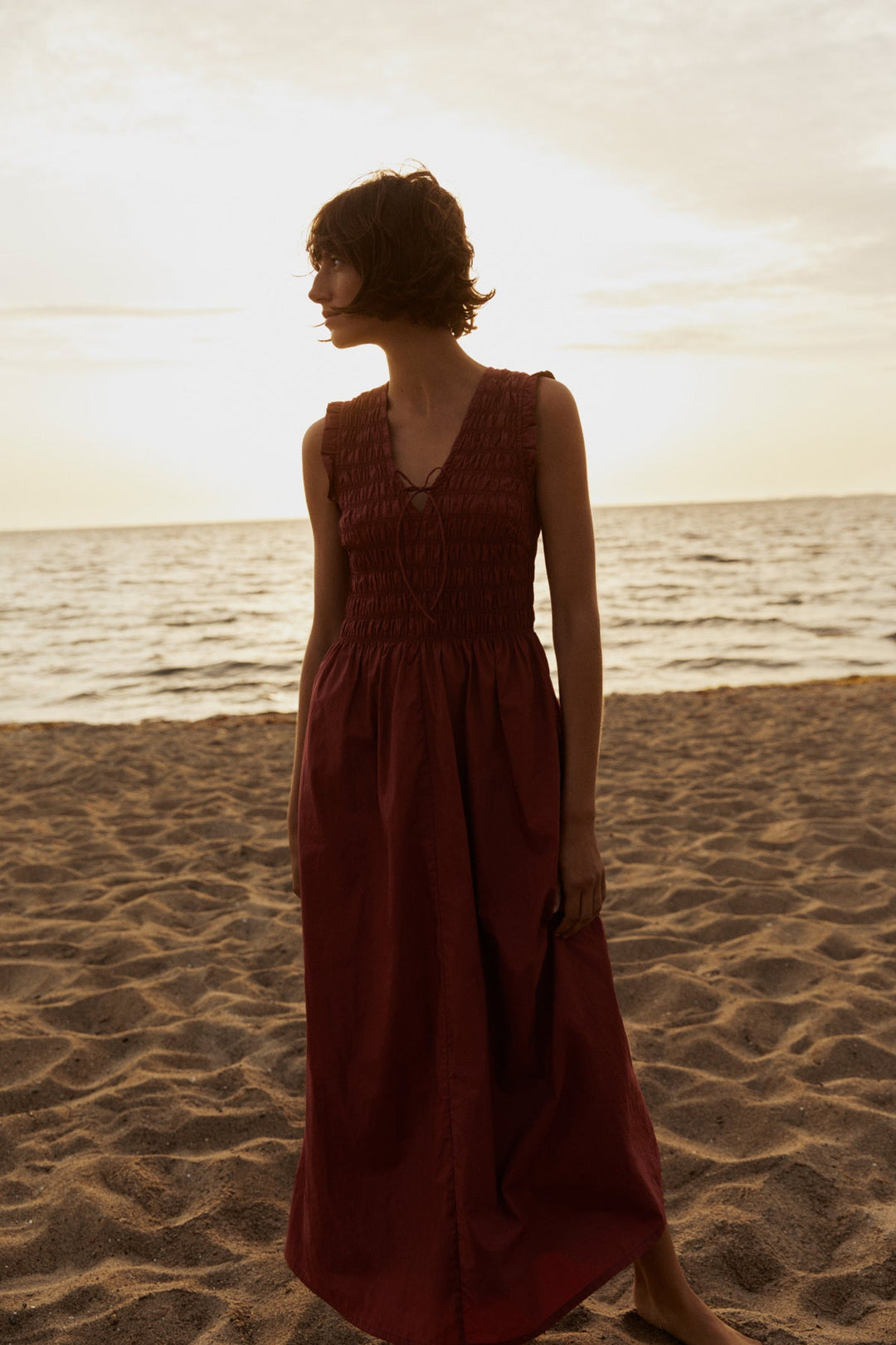 Borgnette Dress Burnt Russet | Kjoler | Smuk