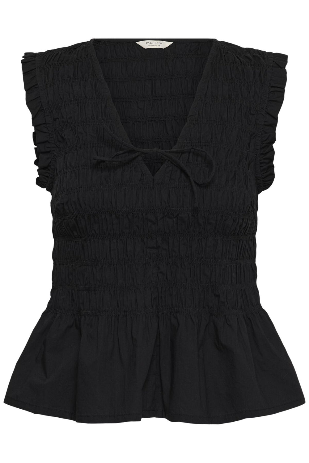 Borgny Top Black | Topper | Smuk