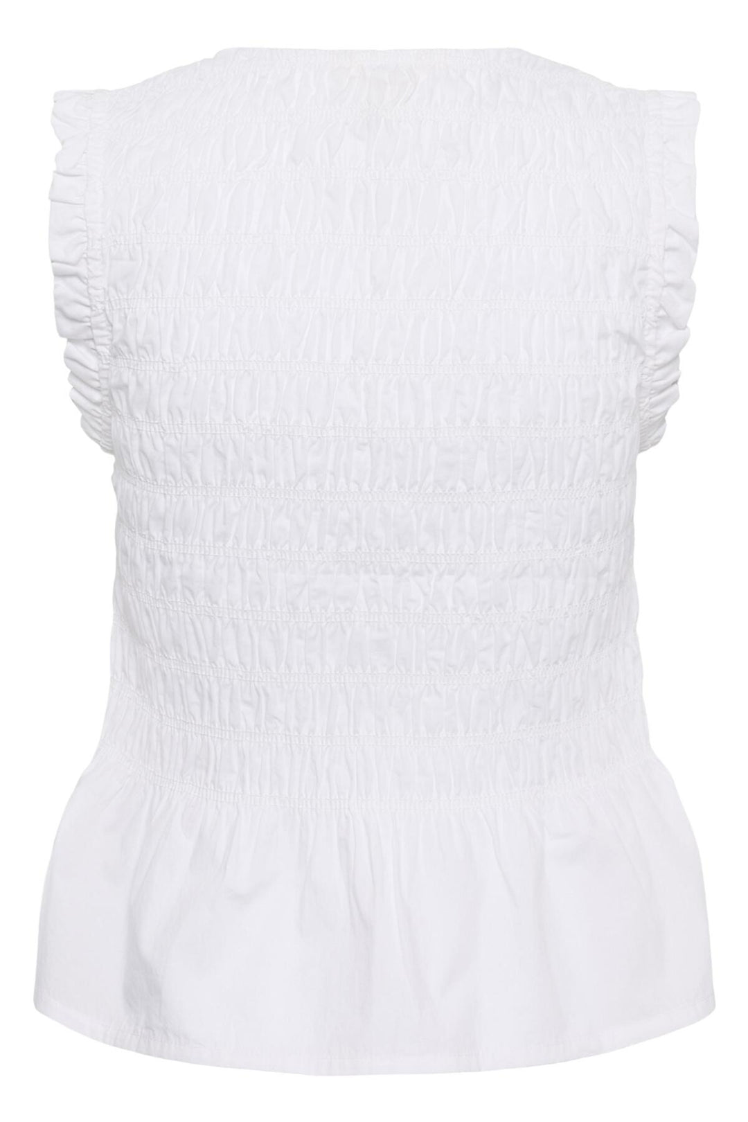 Borgny Top Bright White | Topper | Smuk
