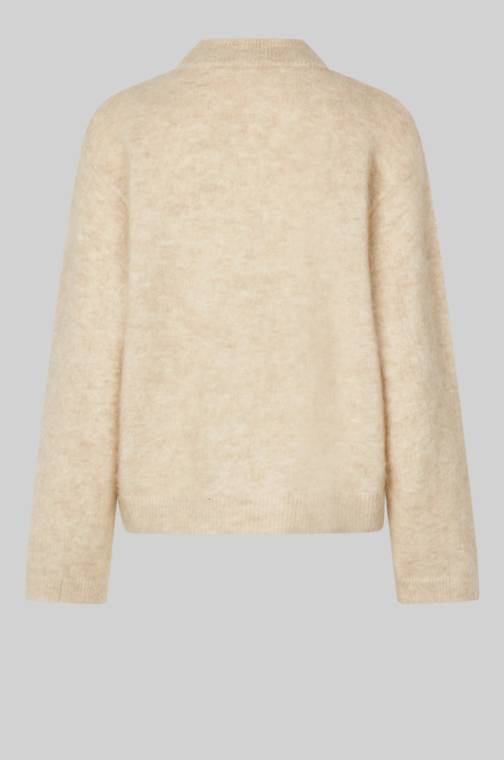 Botanic Knit O - Neck Brazilian Sand | Genser | Smuk - Dameklær på nett
