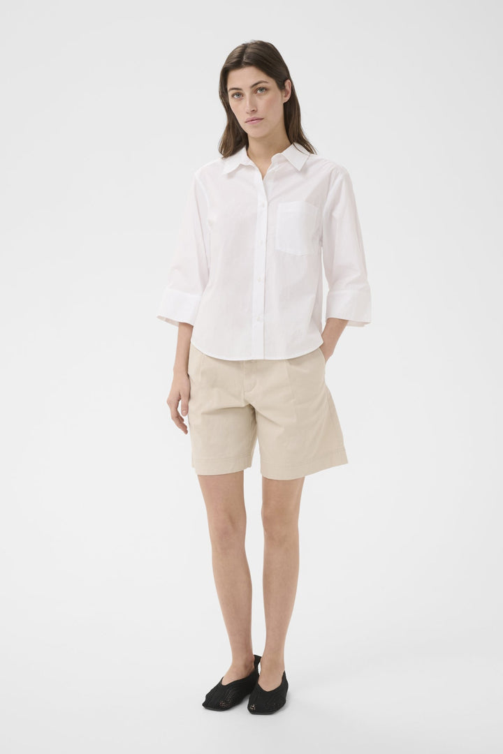 Botilla Shirt Bright White | Skjorter og bluser | Smuk