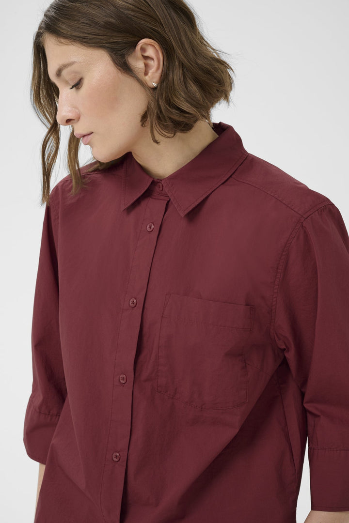 Botilla Shirt Burnt Russet | Skjorter og bluser | Smuk