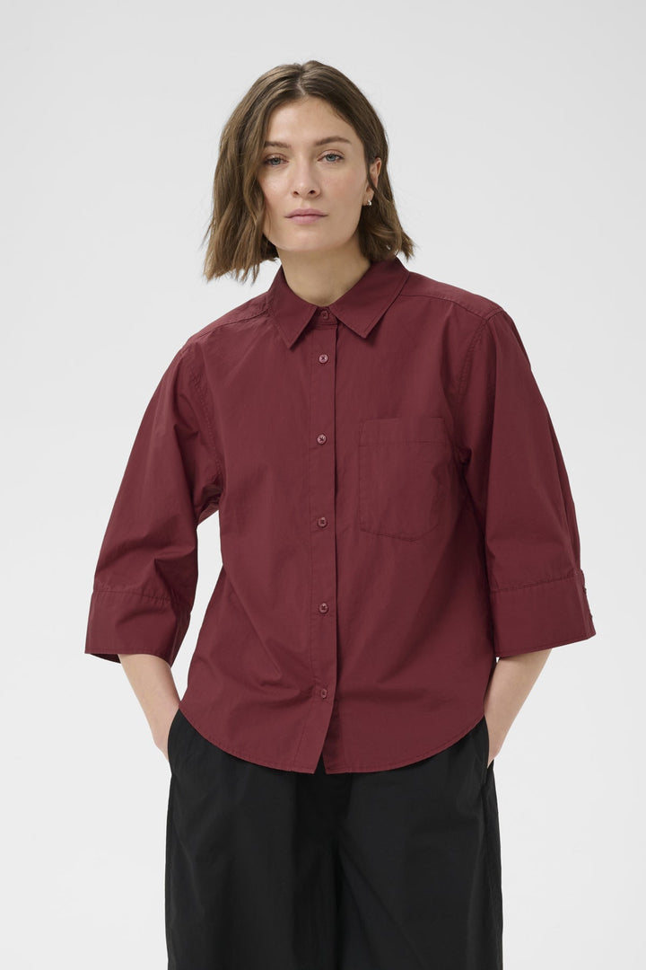 Botilla Shirt Burnt Russet | Skjorter og bluser | Smuk