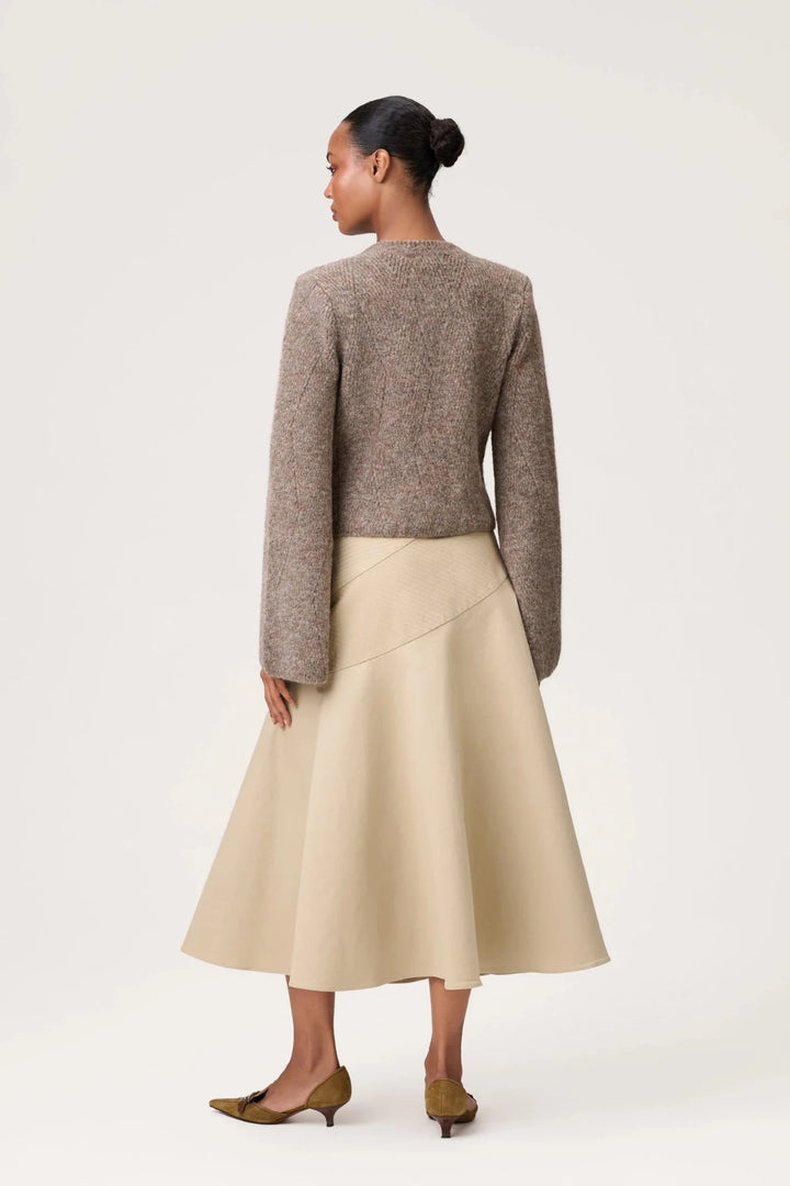 Botti Cardigan Greige Melange | Genser | Smuk