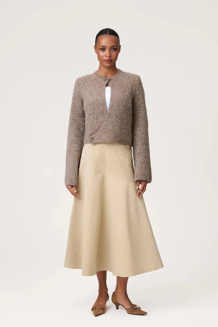 Botti Cardigan Greige Melange | Genser | Smuk