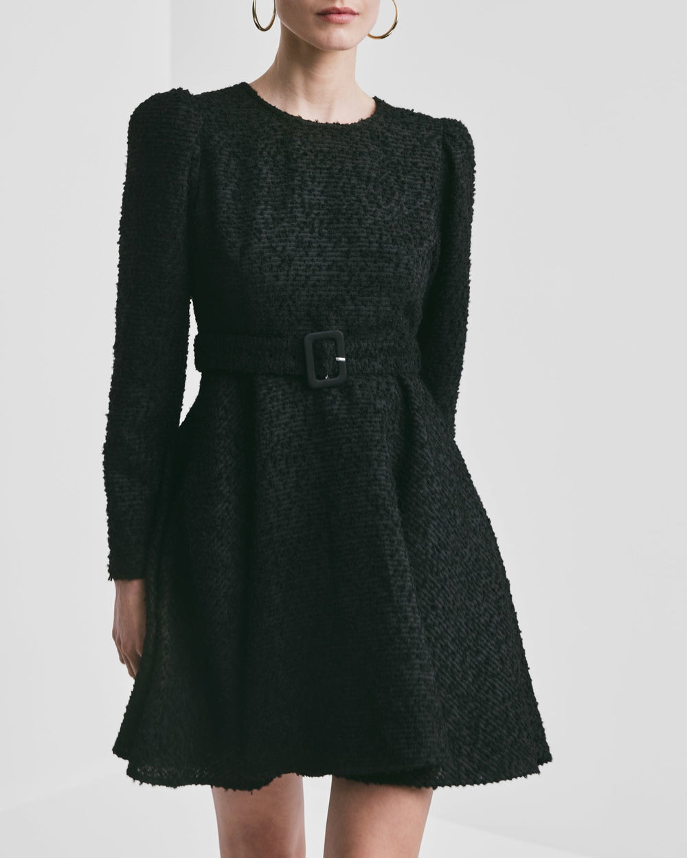 Boucle Belt Dress Black | Kjoler | Smuk - Dameklær på nett