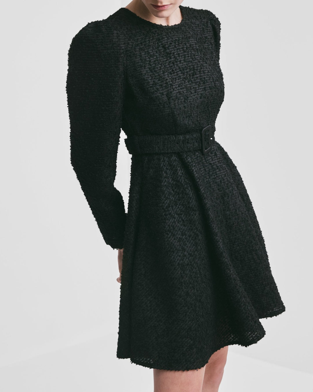 Boucle Belt Dress Black | Kjoler | Smuk - Dameklær på nett