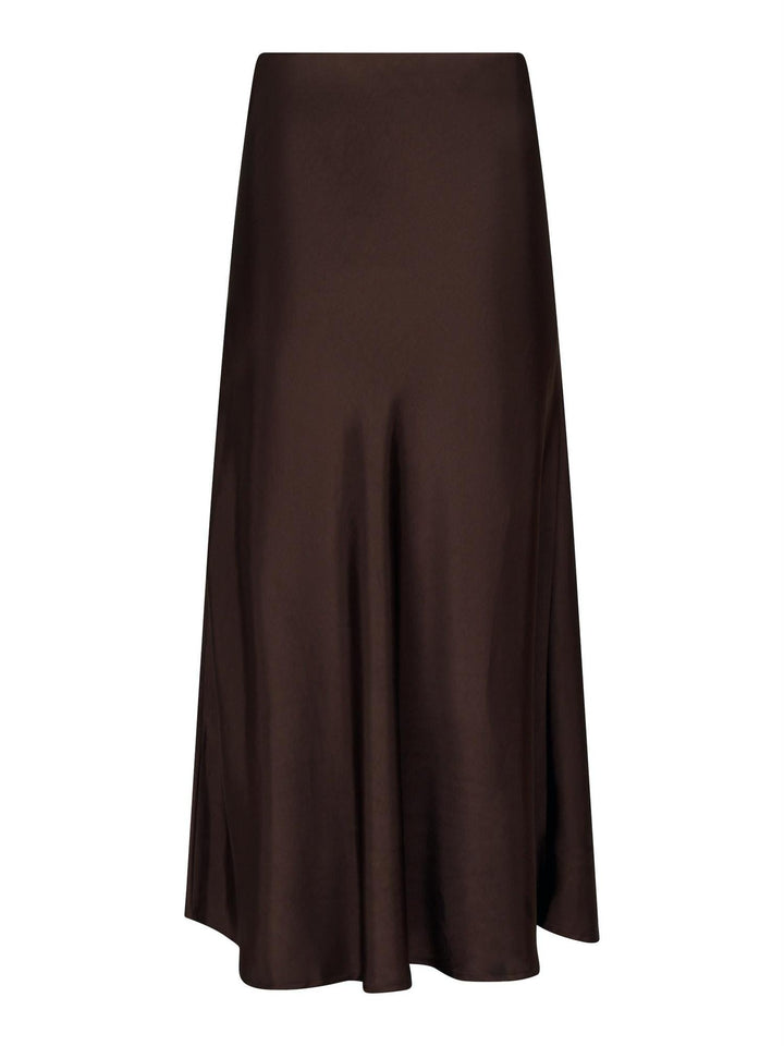Bovary Skirt Dark Brown | Skjørt | Smuk - Dameklær på nett