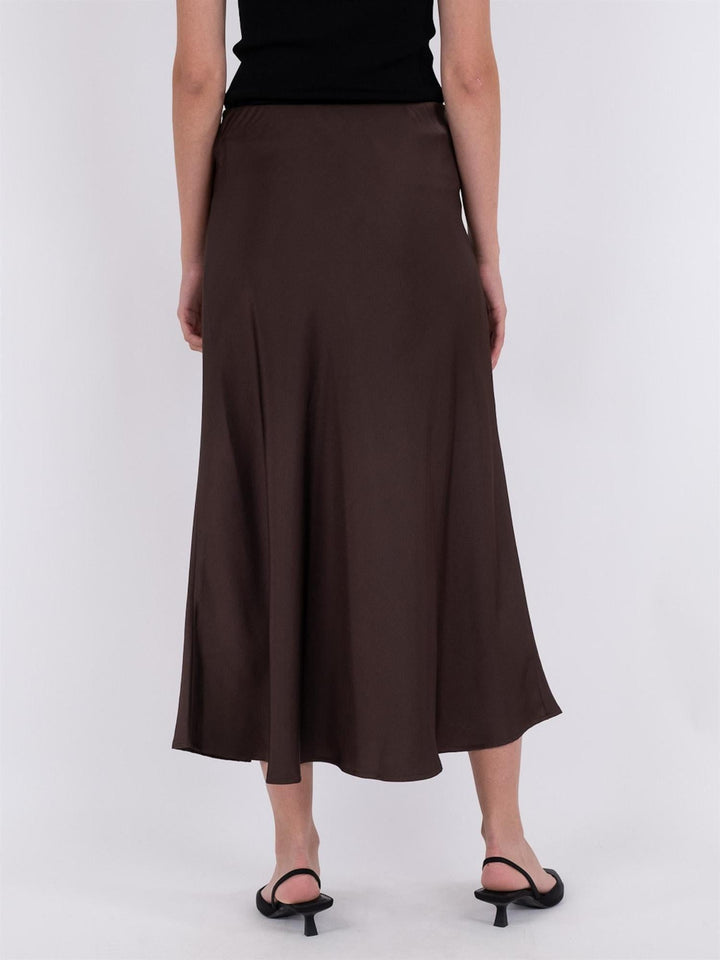Bovary Skirt Dark Brown | Skjørt | Smuk - Dameklær på nett