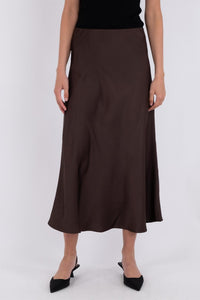 Bovary Skirt Dark Brown